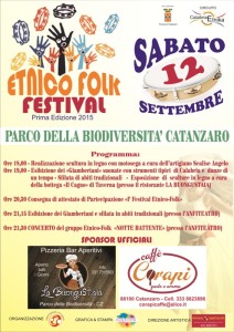 Catanzaro – Sabato 12 Settembre prima edizione dell’Etnico folk festival