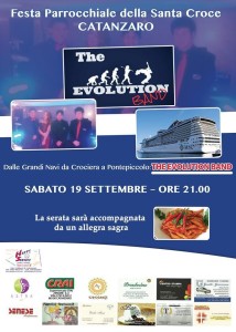 Catanzaro – Santa Croce in festa con gli Evolution Band