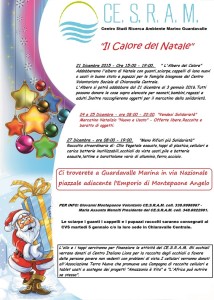 Guardavalle – “Il Calore del Natale”, inizio eventi lunedì 21 con “l’Albero del Calore”