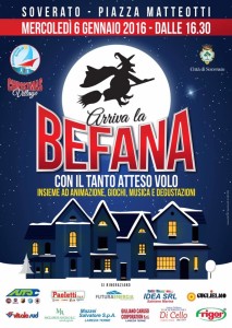 Soverato – Quinta edizione del “Volo della Befana”