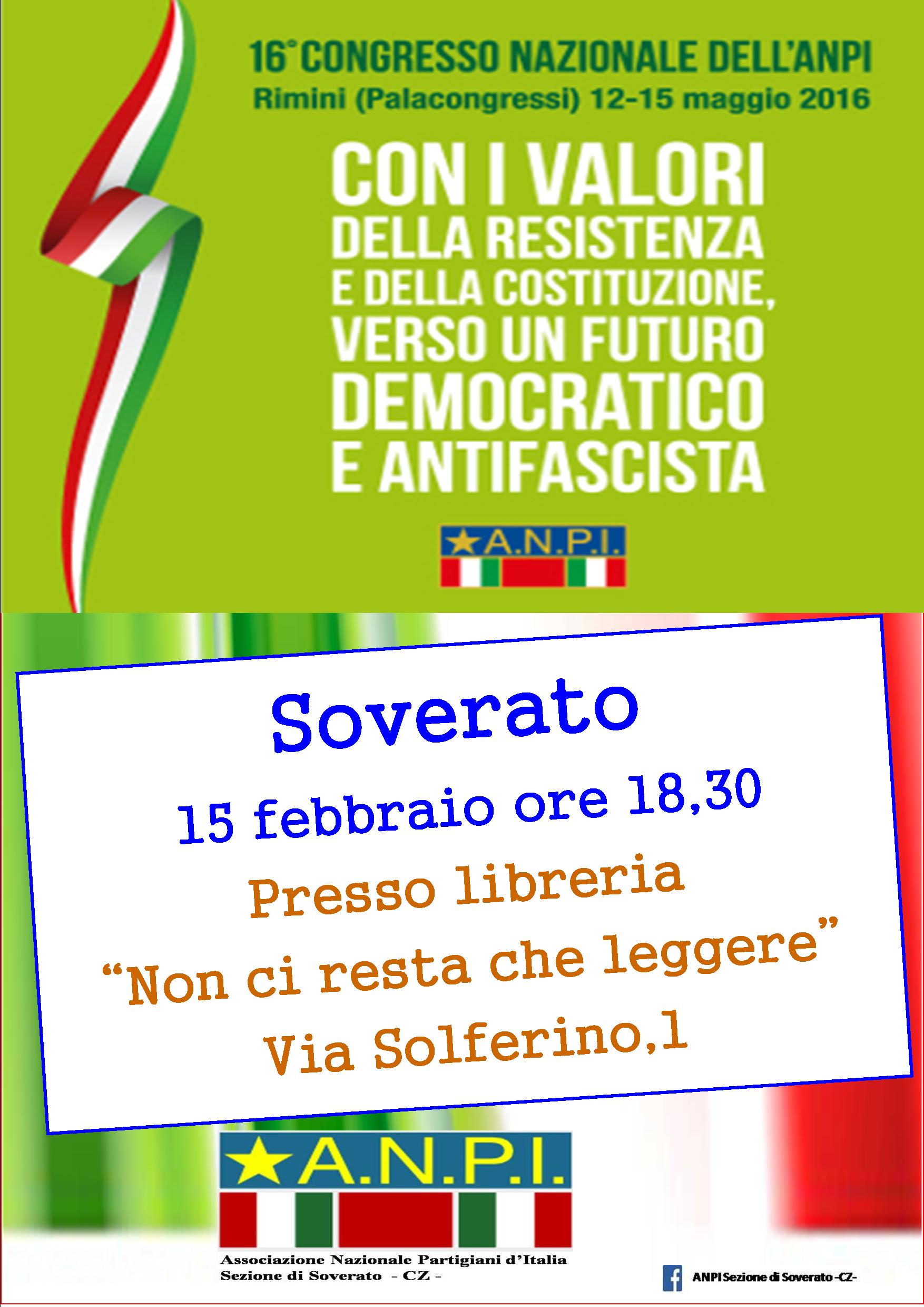 Locandina congresso Soverato 15022016