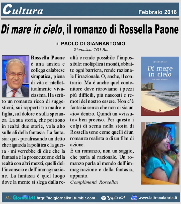 Rossella Paone - Di mare in cielo