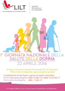 Prima Giornata Nazionale della Salute della Donna