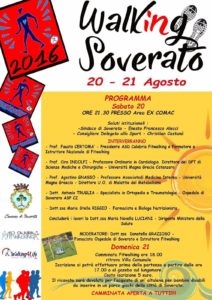 Il 20 e 21 Agosto “Walking in Soverato”