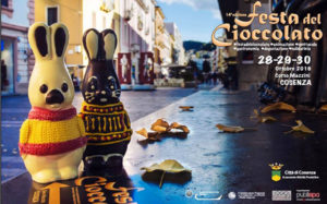 Cosenza – Dal 28 al 30 ottobre la Festa del Cioccolato