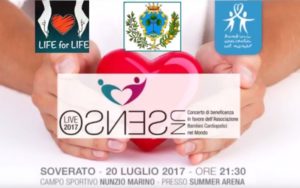 Soverato – Giovedì 20 Luglio serata di beneficenza “Un Senso live 2017”