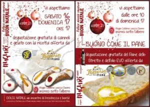 Reggio Calabria – Weekend di bontà a Piazza Duomo con le degustazioni dei cannoli, del gelato e del pane dello Stretto