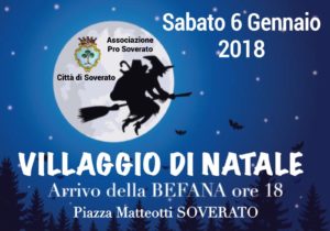 Soverato – Sabato 6 gennaio in piazza Matteotti per la festa della Befana