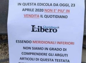 La rivolta degli edicolanti del Sud contro Feltri: “Non vendiamo più il quotidiano Libero”