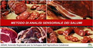 ARSAC: predisposto il metodo di analisi sensoriale dei salumi