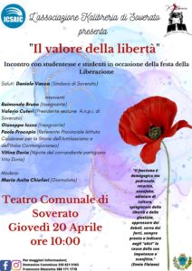 A Soverato in occasione della Festa della Liberazione l’incontro “Il Valore della Libertà”