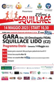 Domenica 14 maggio la seconda edizione di “Corri a Squillace”