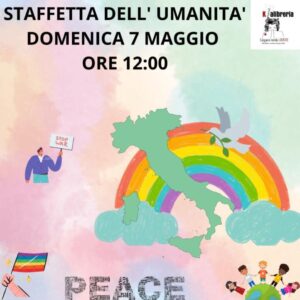 La Kalibreria aderisce e partecipa alla Staffetta dell’umanità