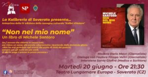 Soverato, martedì 20 giugno Michele Santoro presenterà il suo ultimo libro “Non nel mio nome”