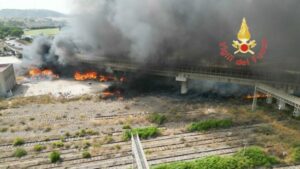 Caldo estremo e incendi imperversano in Calabria