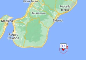 Scossa di terremoto sulla costa calabrese orientale