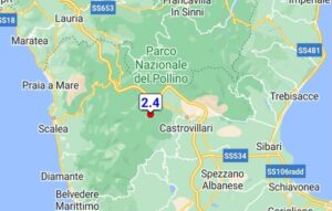 Scossa di terremoto in Calabria