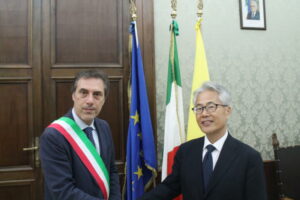 Il sindaco di Catanzaro ha incontrato l’Ambasciatore del Giappone