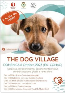 Soverato – Domenica 8 Ottobre il “The Dog Village”