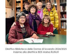 Rinnovo organismi e cariche sociali per la Biblioteca delle Donne di Soverato