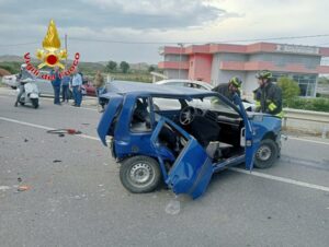 Incidente sulla Statale 107, un ferito