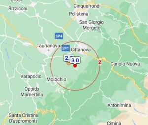 Scossa di terremoto questa mattina in Calabria