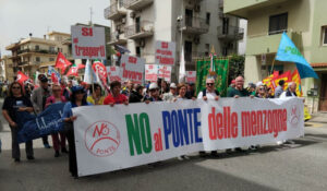 Il Movimento No Ponte – Calabria rilancia la mobilitazione dopo la splendida manifestazione di Villa San Giovanni