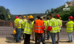 Studenti dell’Einaudi di Serra San Bruno visitano il cantiere della Trasversale delle Serre