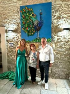 Montepaone, inaugurata l’opera artistica di Letizia Lanzarotti, in arte Lady Be