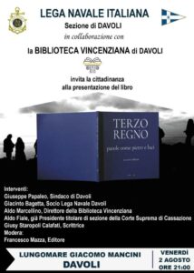 A Davoli la presentazione del Libro “Terzo Regno – parole come pietre e luci – scrittori calabresi”