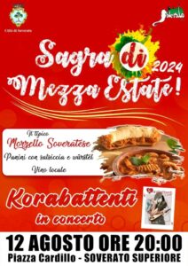 Questa sera a Soverato Superiore la “Sagra di Mezza Estate”