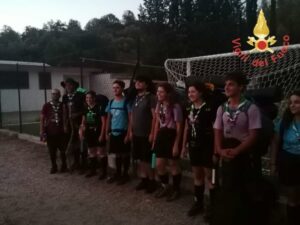 Gruppo di boy scout siciliani si perde nei boschi, recuperati dai vigili del fuoco