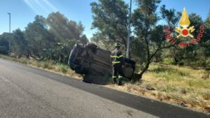 Incidente stradale a Squillace, tre ragazze ferite