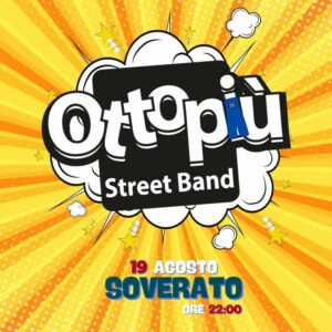 Stasera la “Ottopiù street band” itinerante sul Lungomare di Soverato