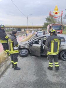 Incidente stradale a Catanzaro, due feriti