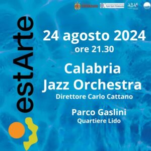 Catanzaro, questa sera al Parco Gaslini la Calabria Jazz Orchestra