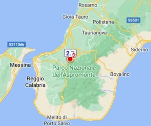 Scossa di terremoto questa mattina in Calabria