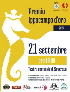 Soverato, sabato 21 settembre il Premio Ippocampo d’Oro