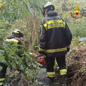 Nubifragio in Calabria, proseguono le attività dei Vigili del Fuoco