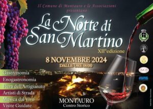 Venerdì 8 Novembre a Montauro “La Notte di San Martino”